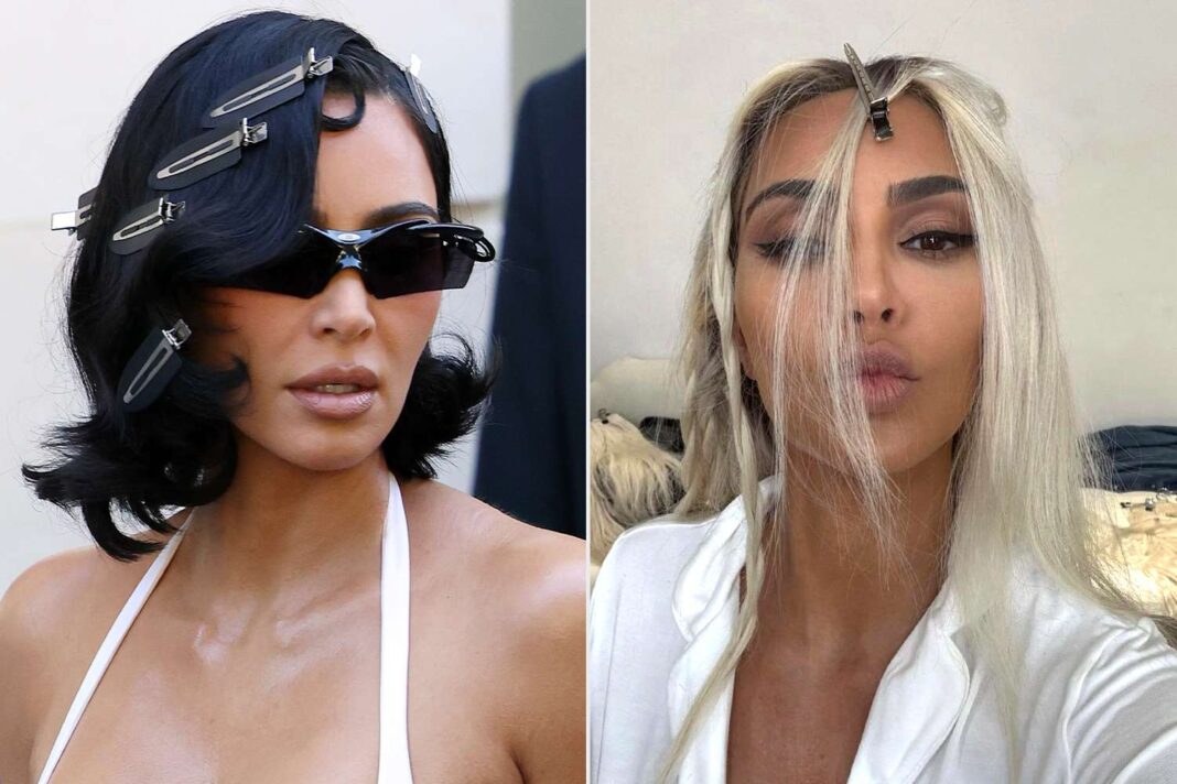 Kim Kardashian Dyes Hair Ash Blonde, Reigniting Her Affinity for Lighter Hues