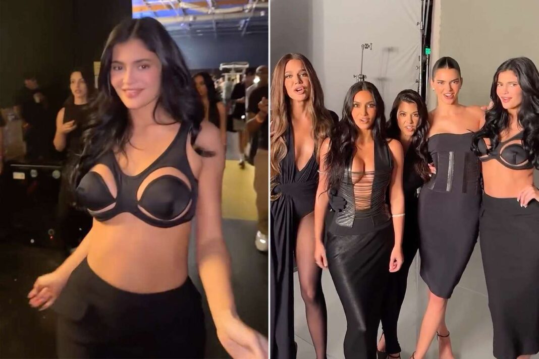 Kylie Jenner Pulls Back the Curtain: A Behind-the-Scenes Look at ‘The Kardashians’ Photoshoot