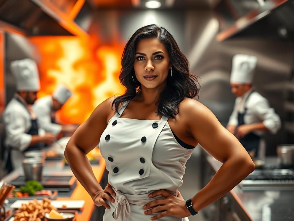 Laila Ali Calls “Chopped” Her Toughest Fight Yet, Transitions to Host “Chef Grudge Match”