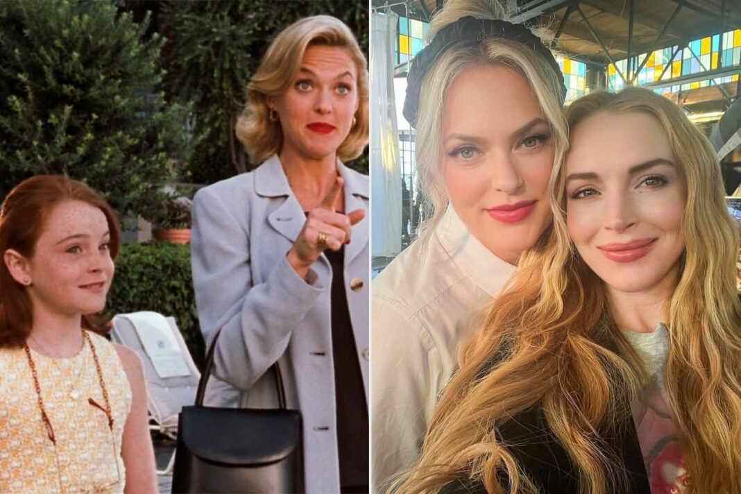 A Nostalgic Reunion: Lindsay Lohan and Elaine Hendrix Rekindle ‘Parent Trap’ Magic for ‘Freakier Friday’