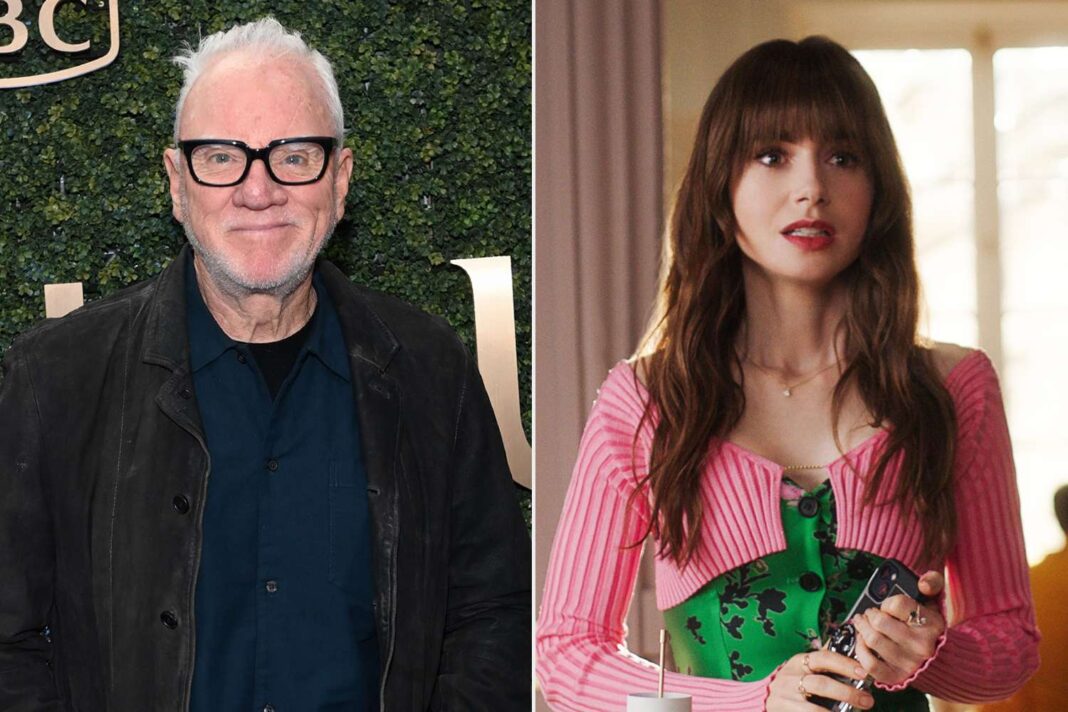 A Clockwork Orange Icon Malcolm McDowell Says ‘Non Merci’ to ‘Emily in Paris,’ But His Praise for Daughter-in-Law Lily Collins Shines