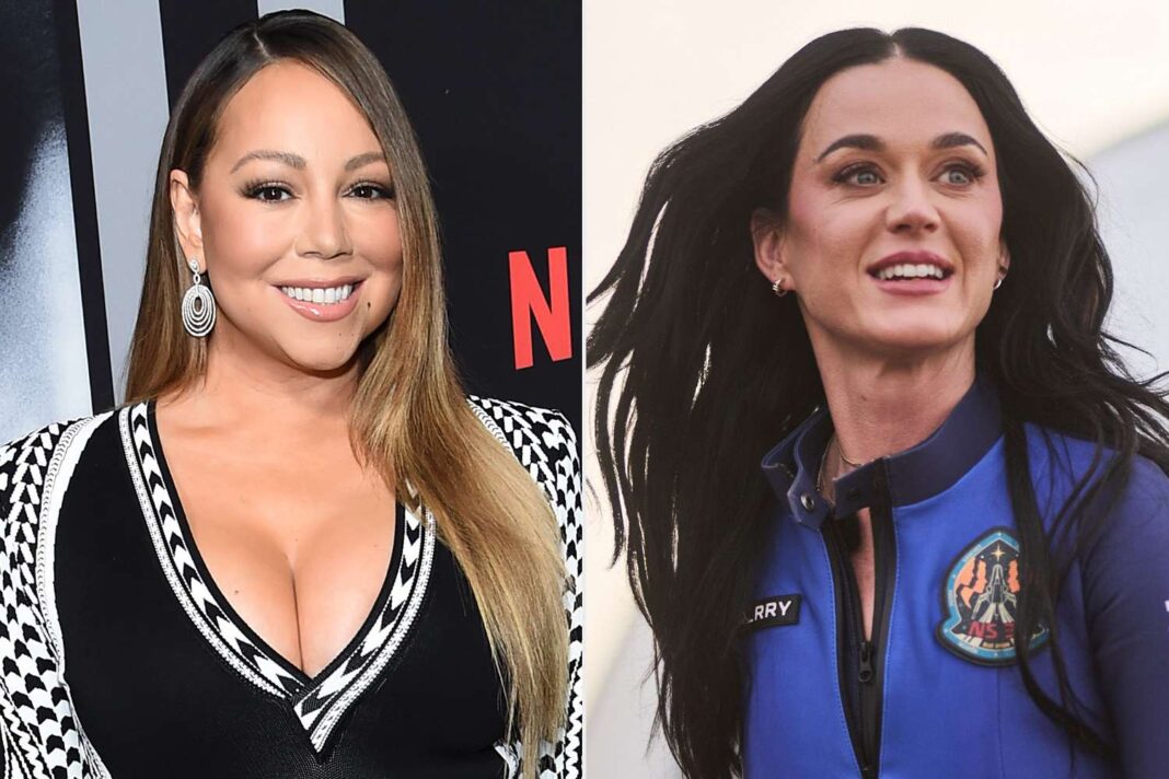 Mariah Carey’s Unforgettable Reaction to Katy Perry’s Space Odyssey Ignites Social Media