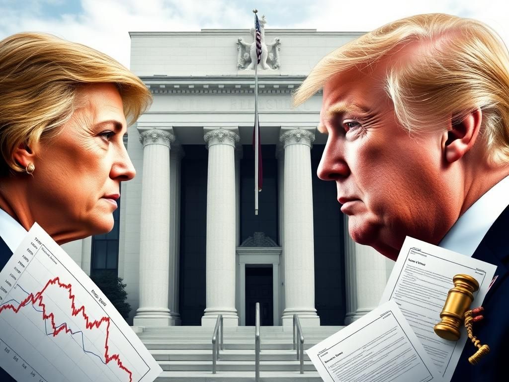 Trump Moves to Oust Fed Governor Cook, Deepening Assault on Central Bank Independence