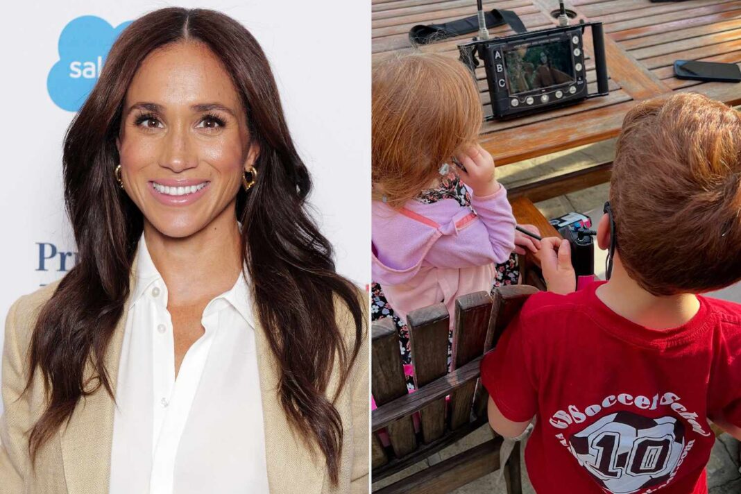 Royal Youngsters Behind the Scenes: Prince Archie and Princess Lilibet Visit Meghan Markle’s Netflix Set