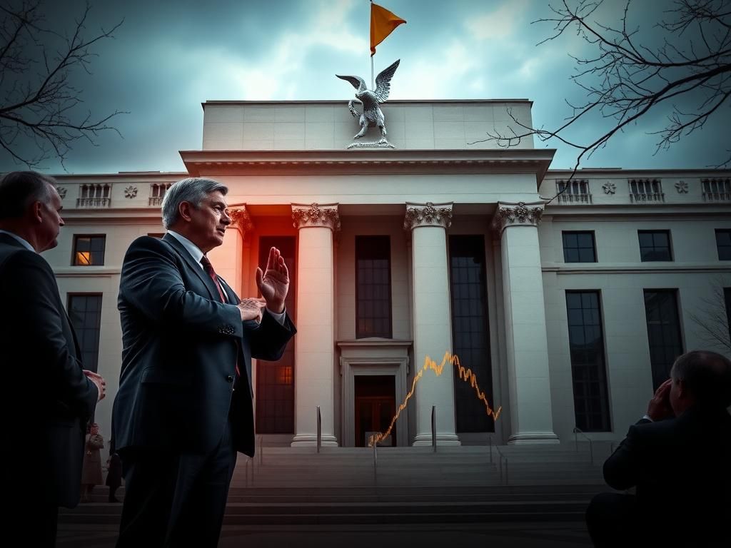 Political Tensions Flare as Federal Reserve Convenes Crucial Rate Meeting
