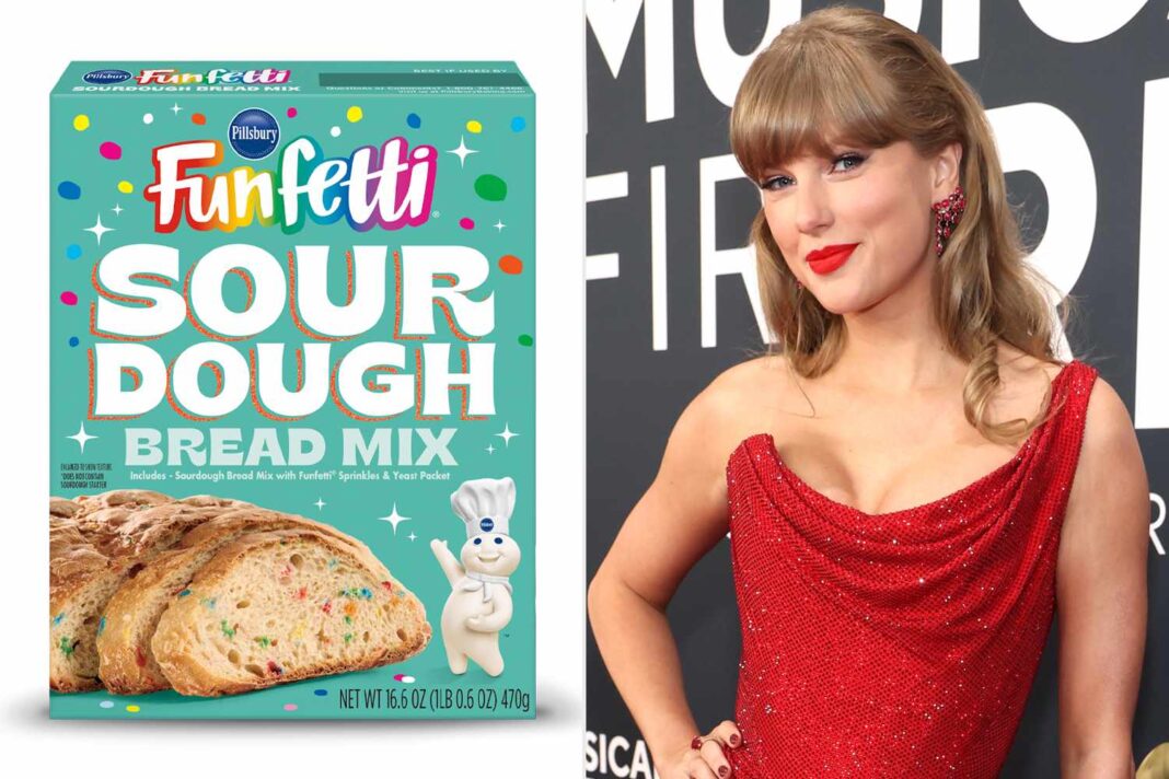 Pillsbury Bakes Up a Sweet Surprise: Funfetti Sourdough Mix Inspired by Taylor Swift’s Viral Craze