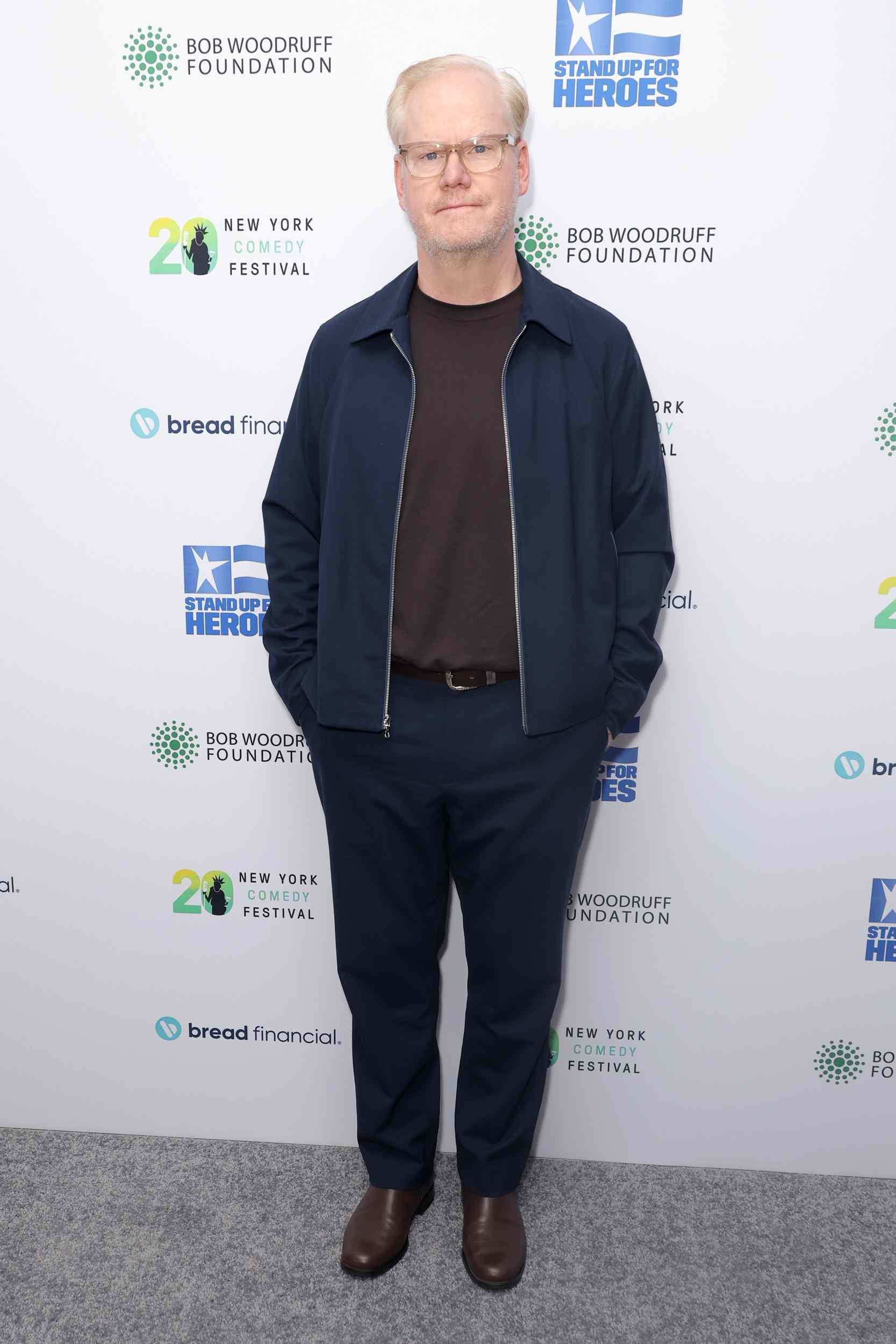 Jim Gaffigan attends the 18th Annual Stand Up For Heroes event at Lincoln Center.