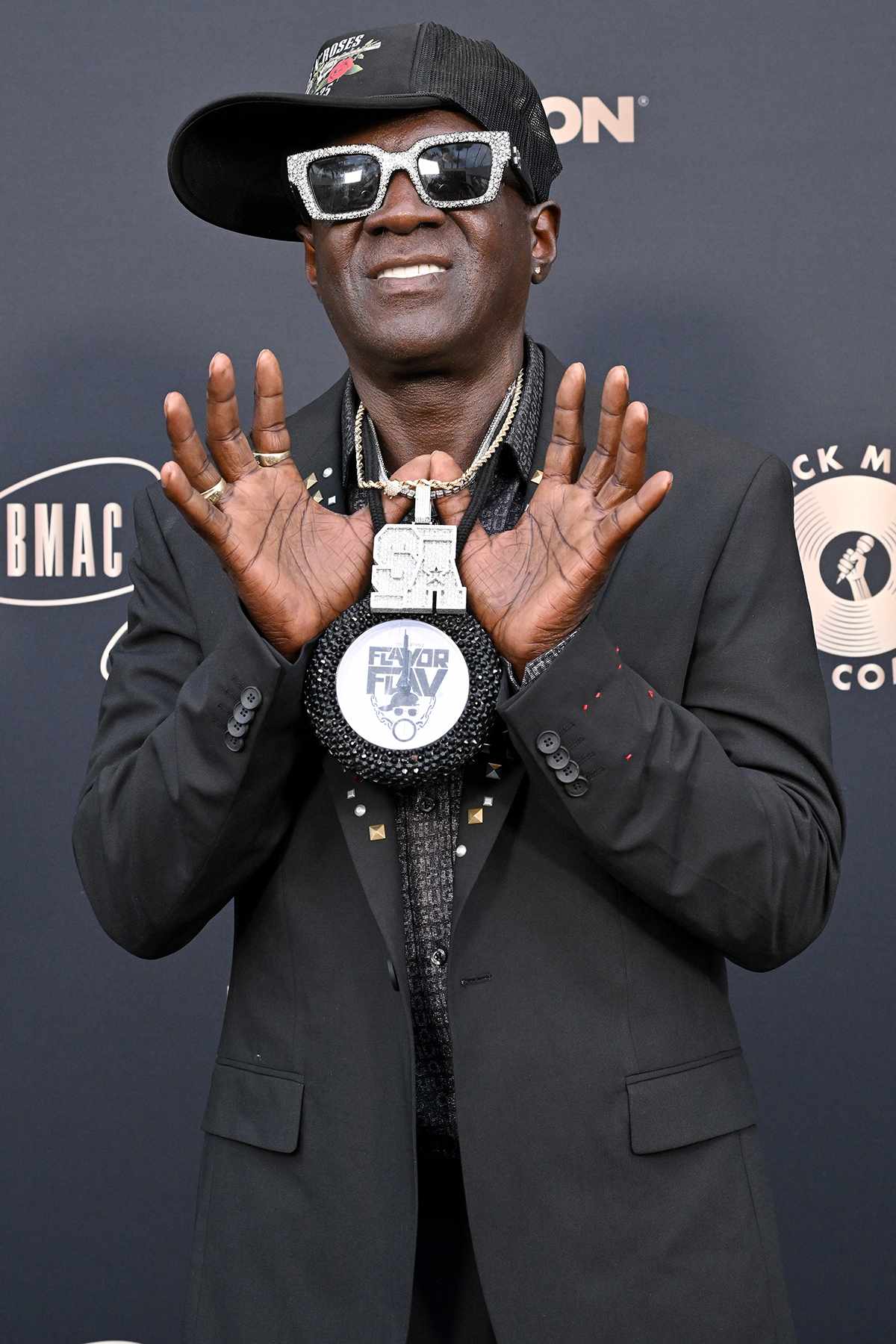 Flavor Flav attends the 5th Annual Black Music Action Coalition Gala at The Beverly Hilton on September 18, 2025 in Beverly Hills, California.