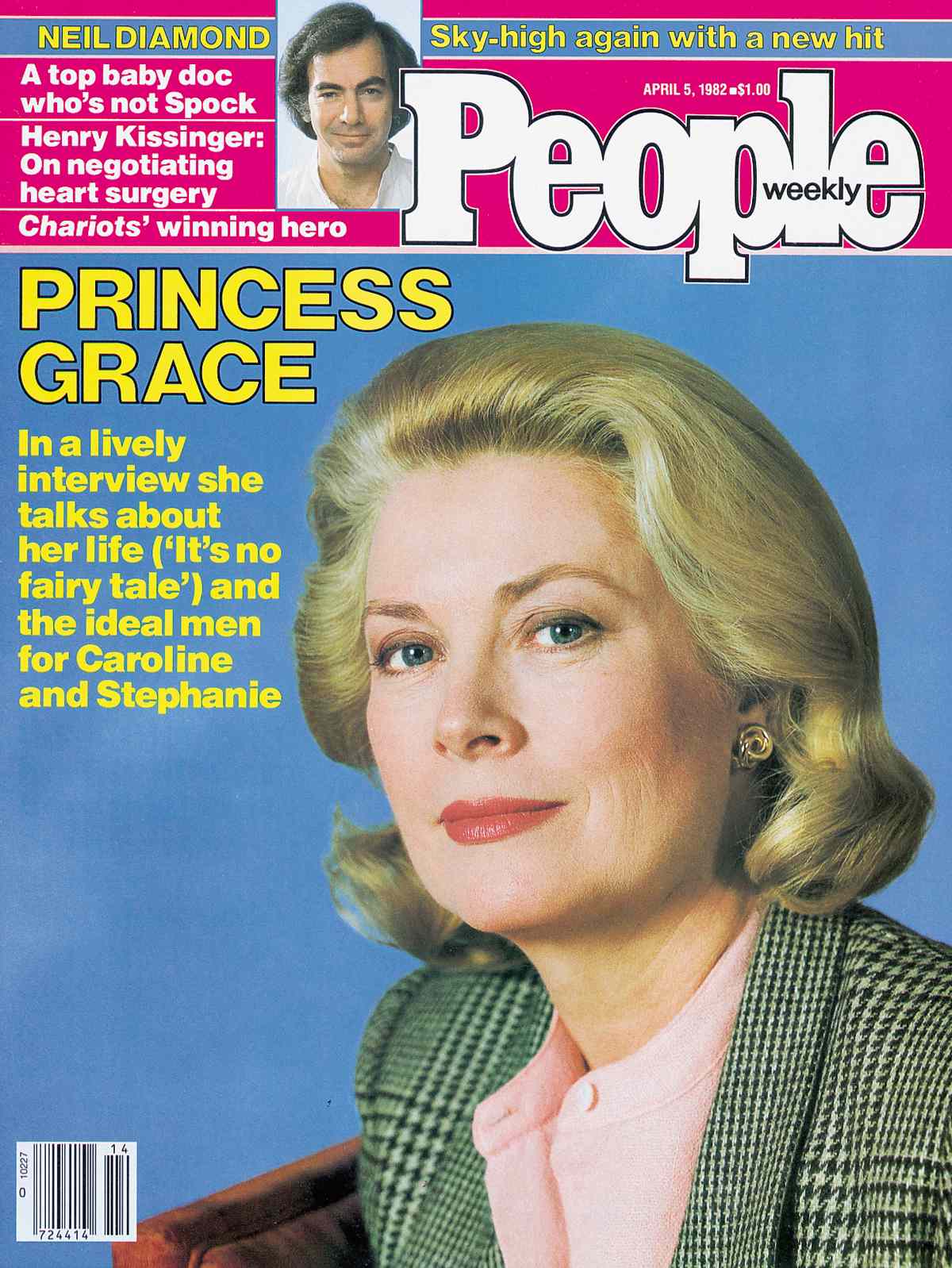 Grace Kelly APRIL People Magazine Cover 1982