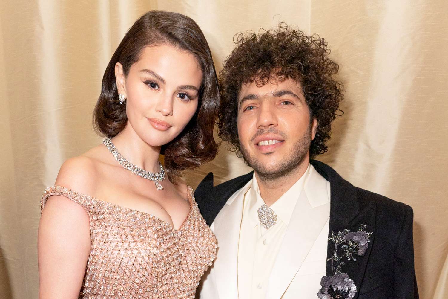 Selena Gomez and Benny Blanco attend the 97th annual Oscars at Ovation Hollywood