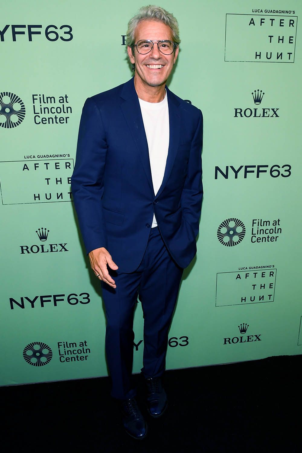 Andy Cohen at the "After the Hunt" The 63nd New York Film Festival