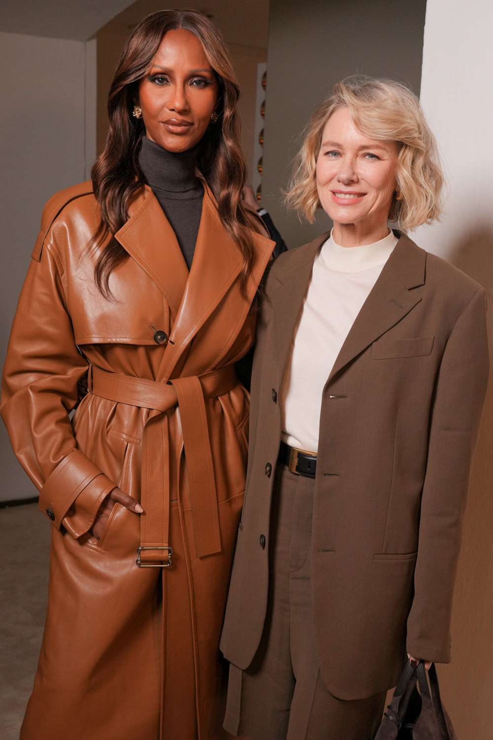 Iman, Naomi Watts at the Tod