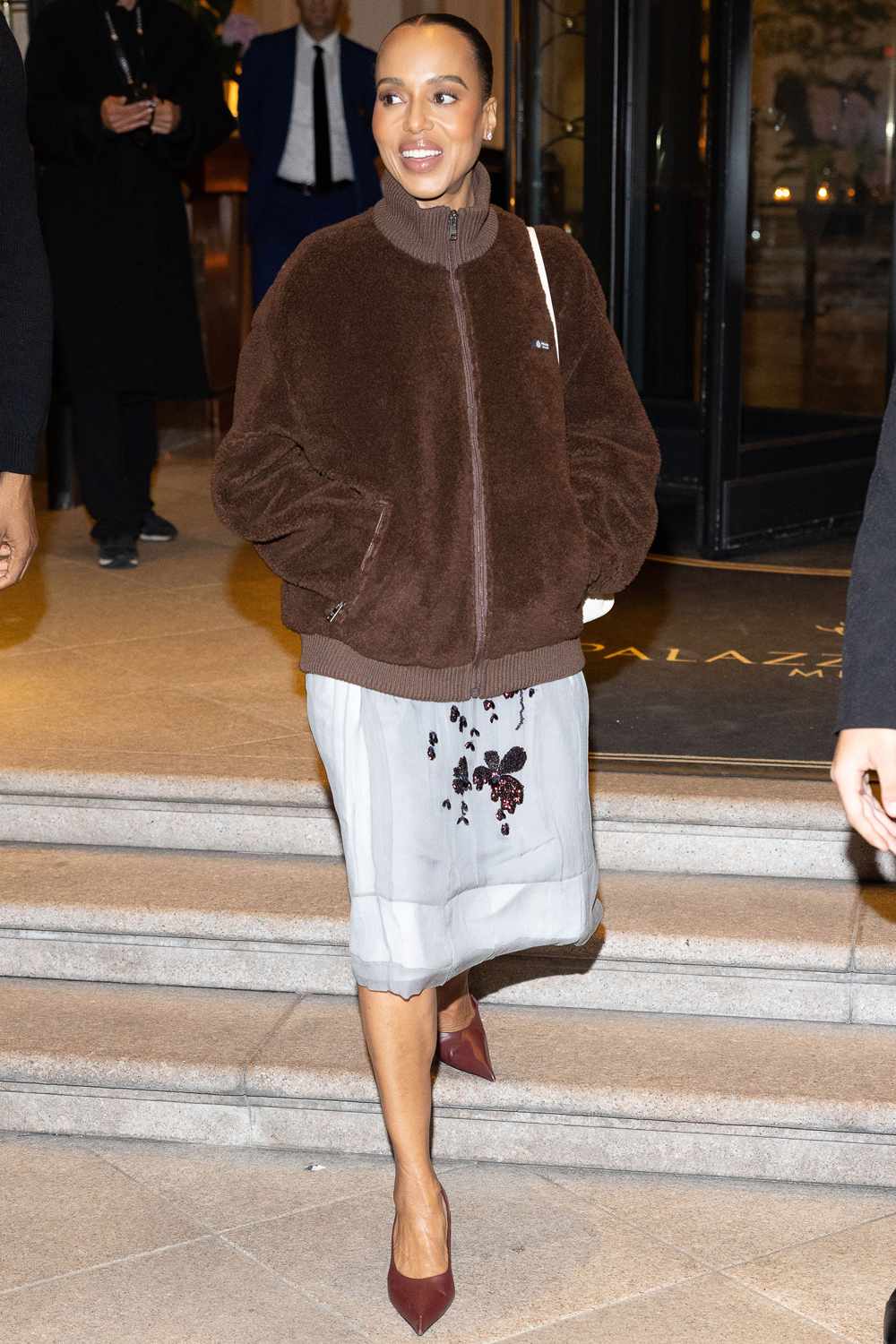 Hannah Waddingham attends the "The Woman In Cabin 10" special screening at BAFTA on September 25,