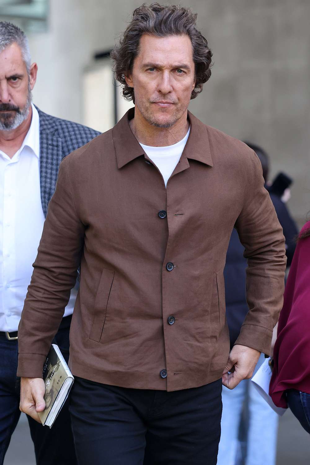 David Beckham attends the Boss fashion show during the Milan Womenswear Spring/Summer 2026