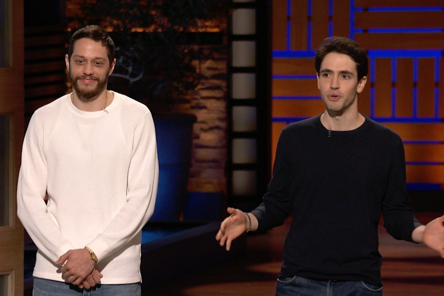 Pete Davidson on Shark Tank