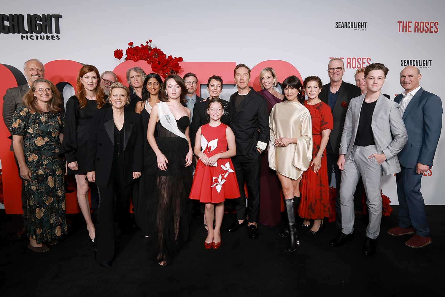 Cast and crew attend The Roses Premiere