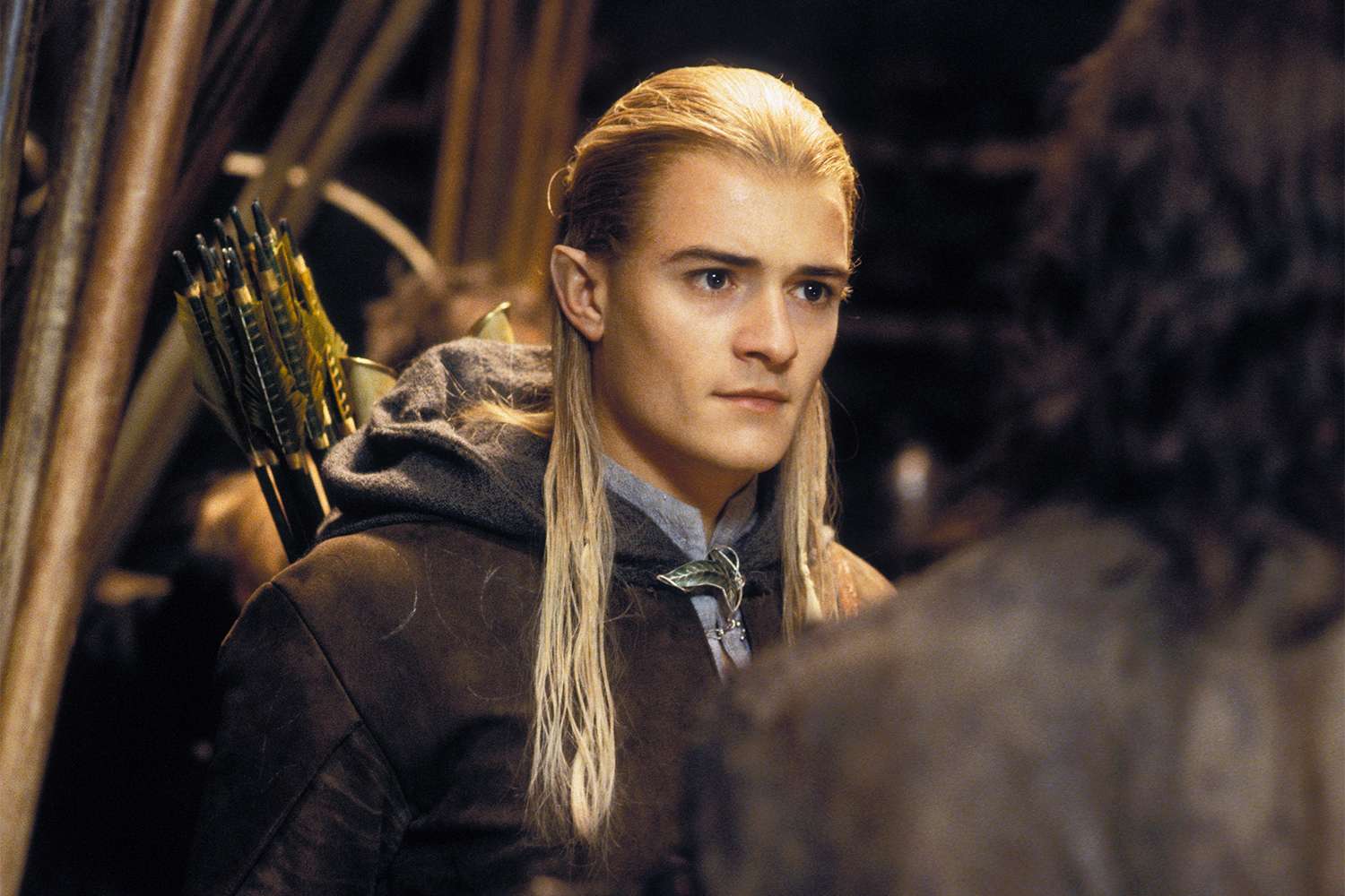 Orlando Bloom enjoys a Dobel Tequila Ace Paloma cocktail during the 2025 US Open with Maestro Dobel Tequila.