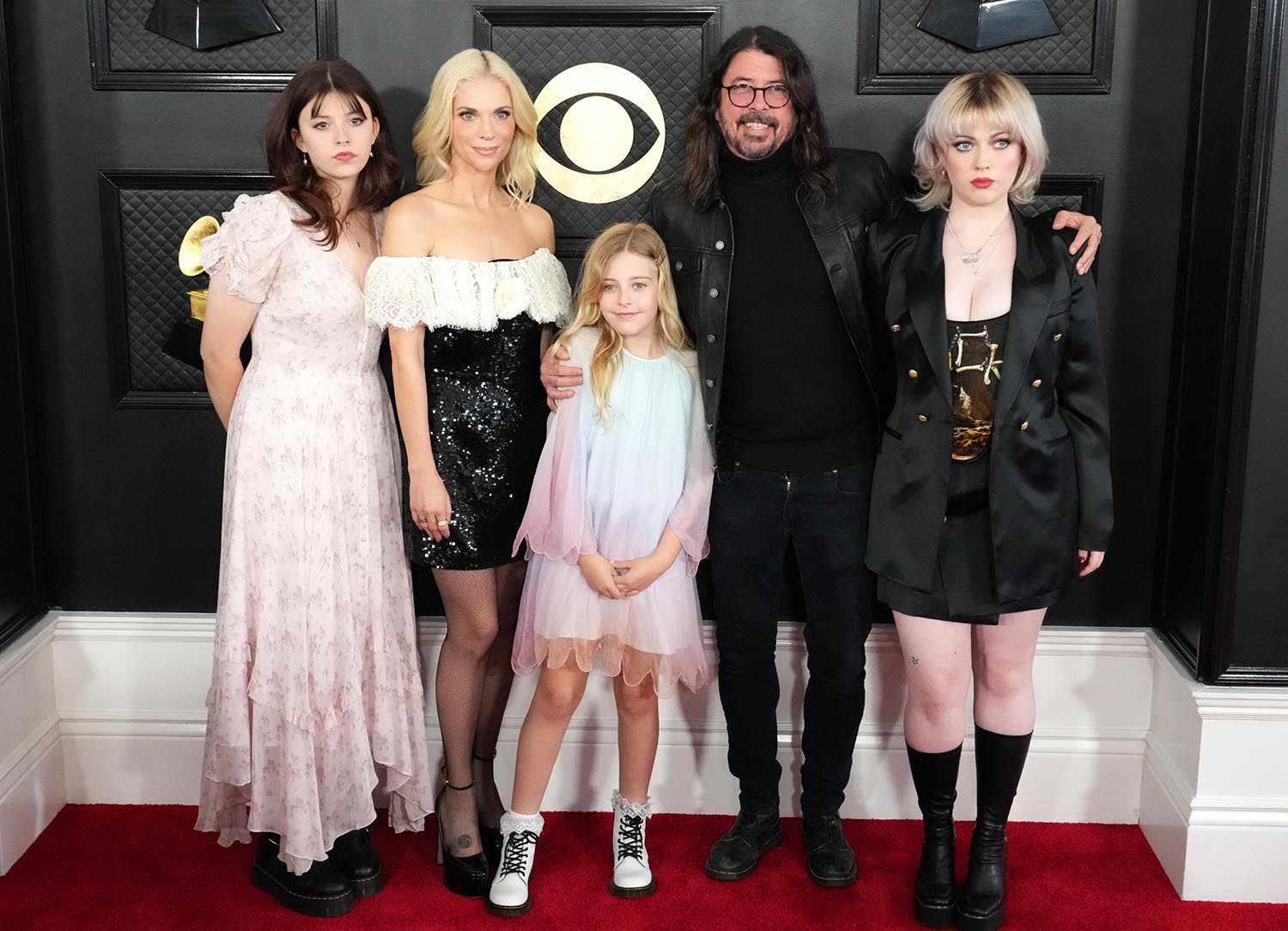 Grohl family at 65th GRAMMY Awards
