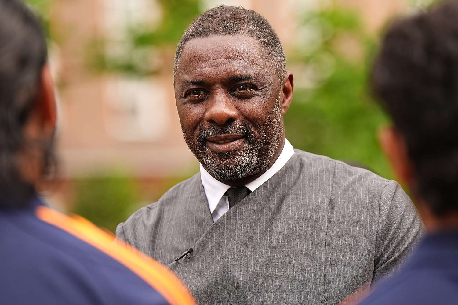 Idris Elba, founder of the Elba Hope Foundation and an alumnus of the King