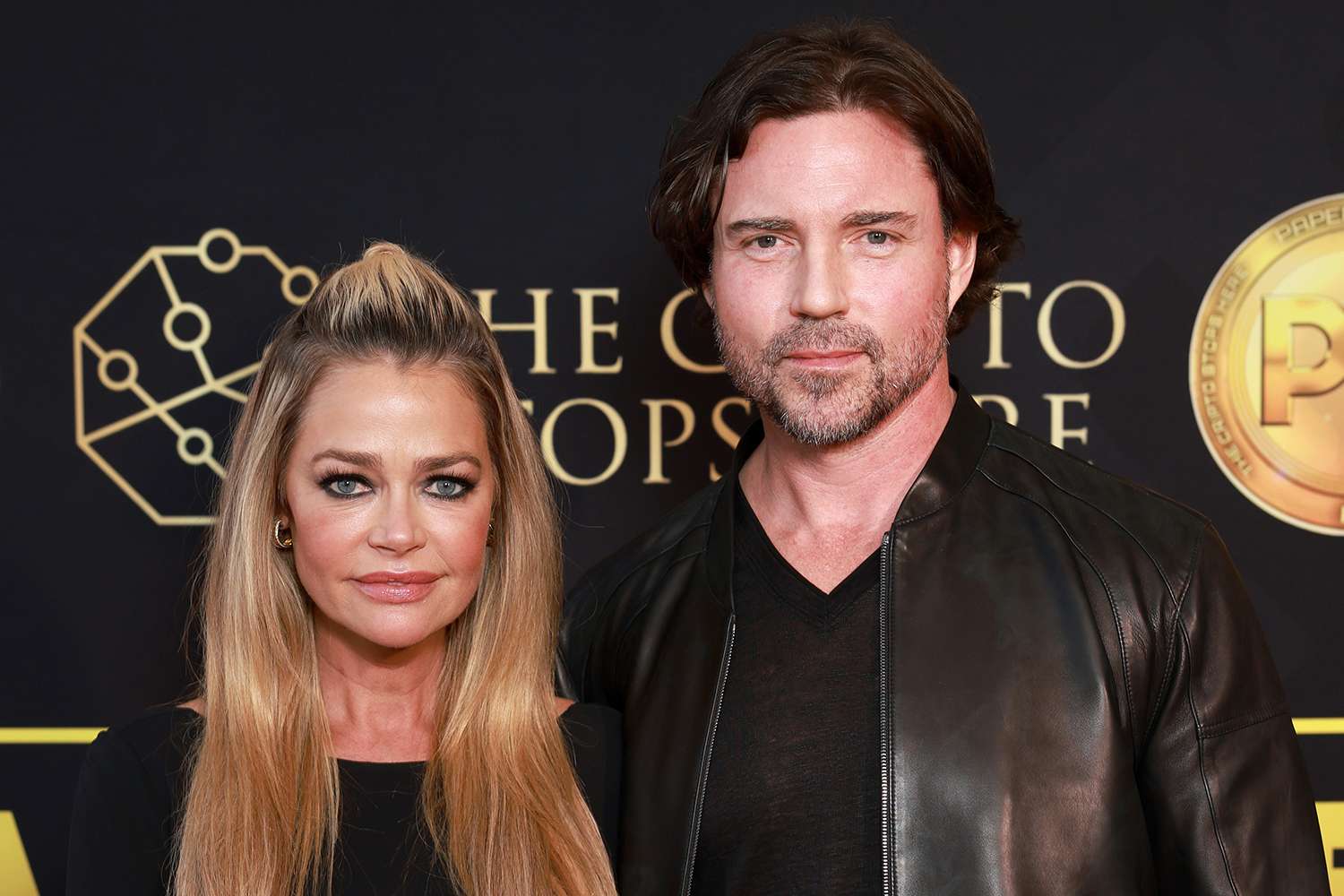 Denise Richards and Aaron Phypers at "Paper Empire" Tv Show Event