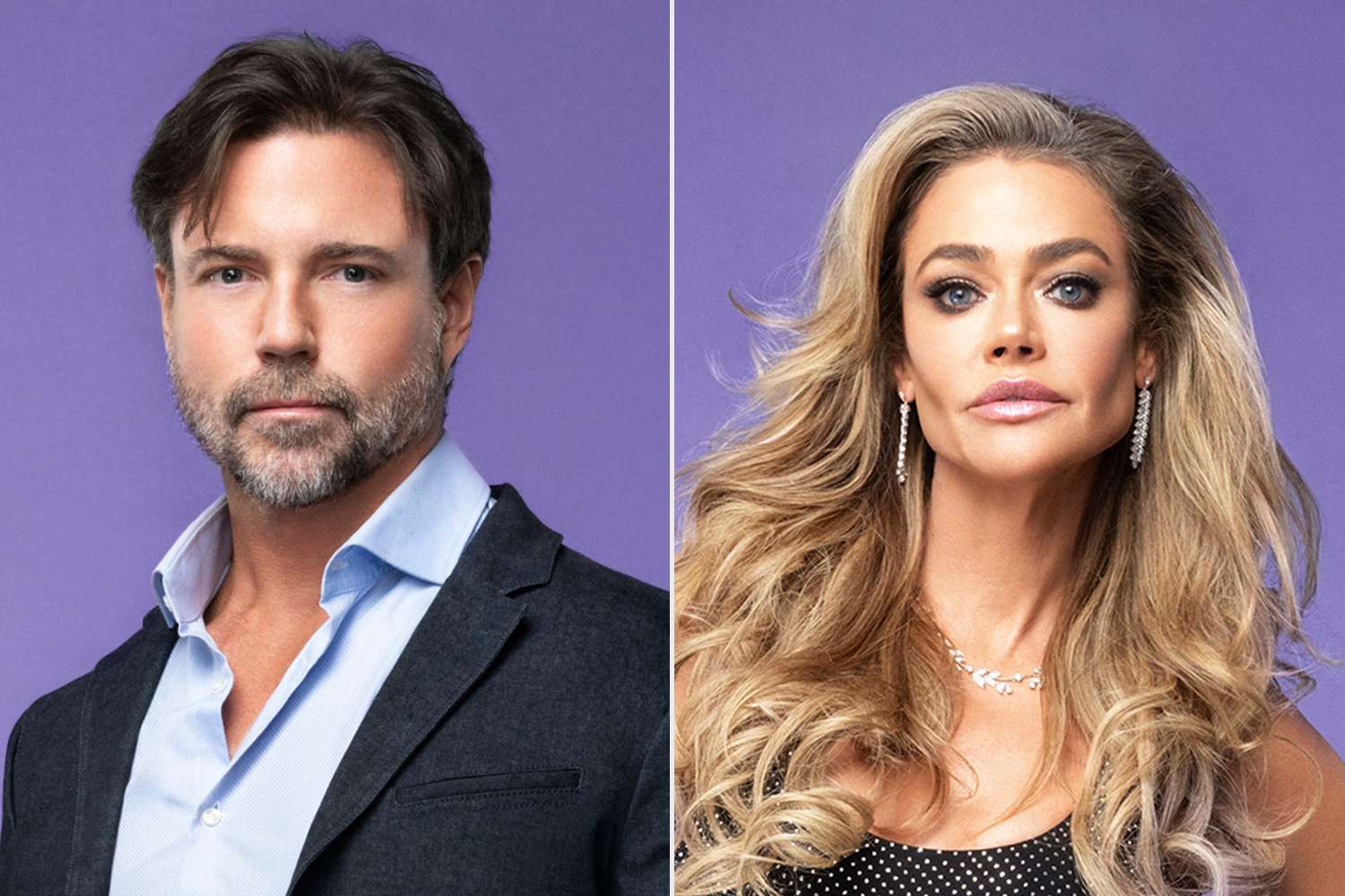 Denise Richards and Aaron Phypers from Wild Things Season 1