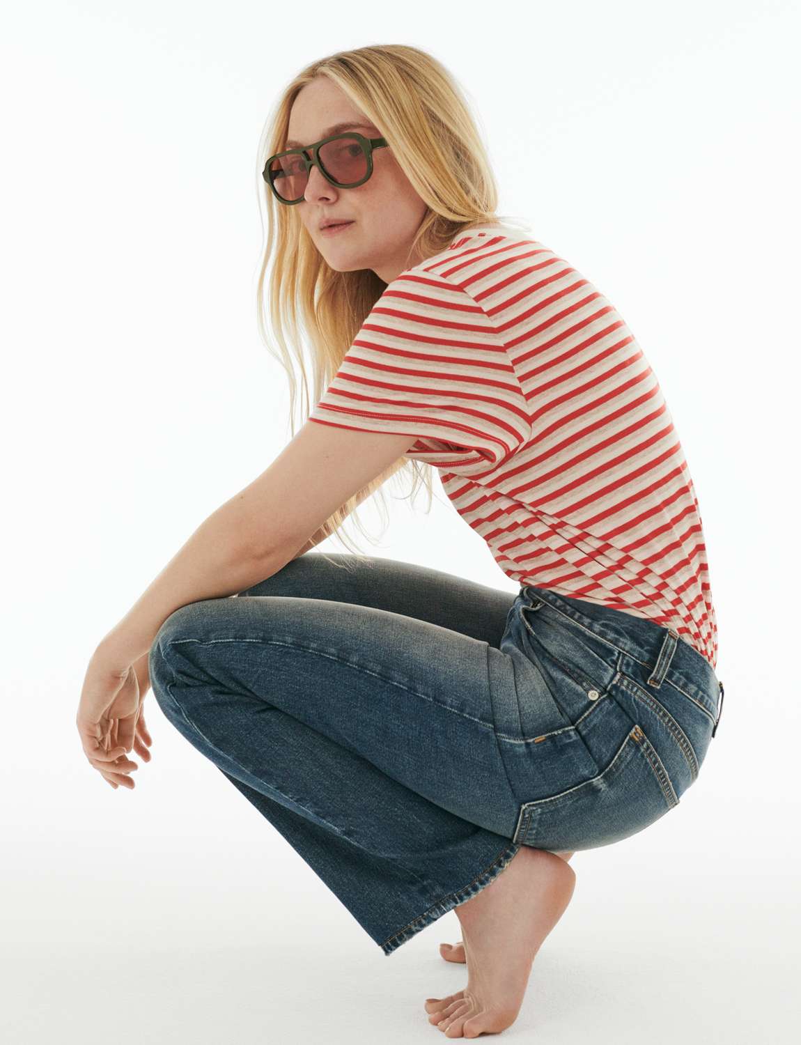 Dakota Fanning Madewell Collection.