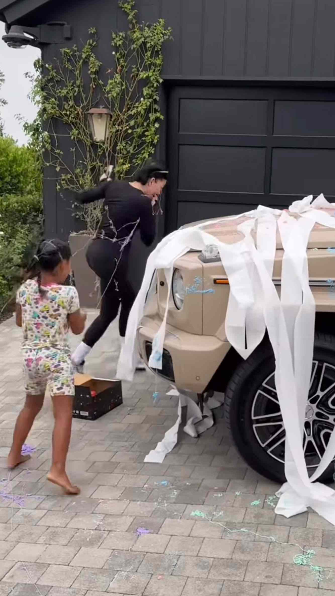 Kylie Jenner Says $160K Car Was Part of Toilet Paper Prank
