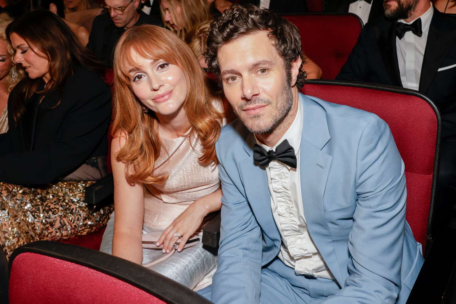 Leighton Meester and Adam Brody