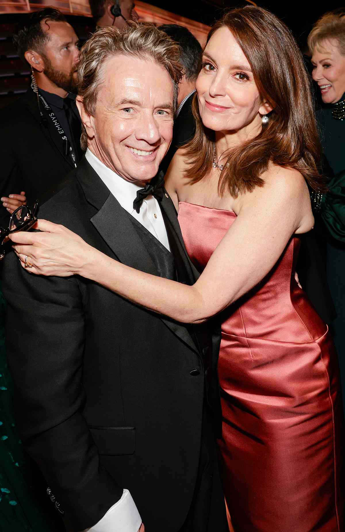Martin Short and Tina Fey attend The 77th Primetime Emmy Awards