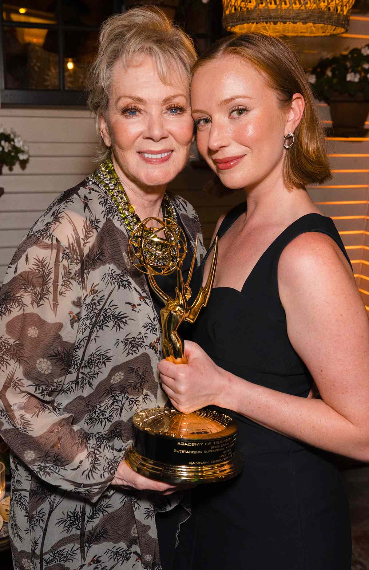 Jean Smart and Hannah Einbinder attend the HBO Max Primetime Emmy Awards Afterparty