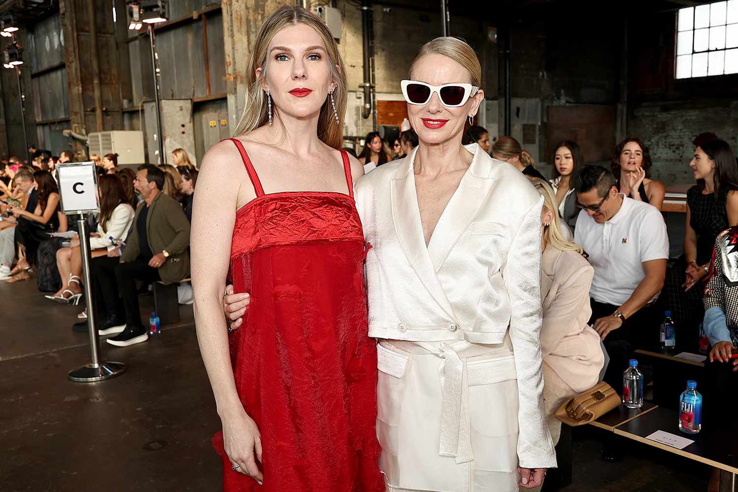 Lily Rabe and Naomi Watts attend the Jason Wu Fashion show