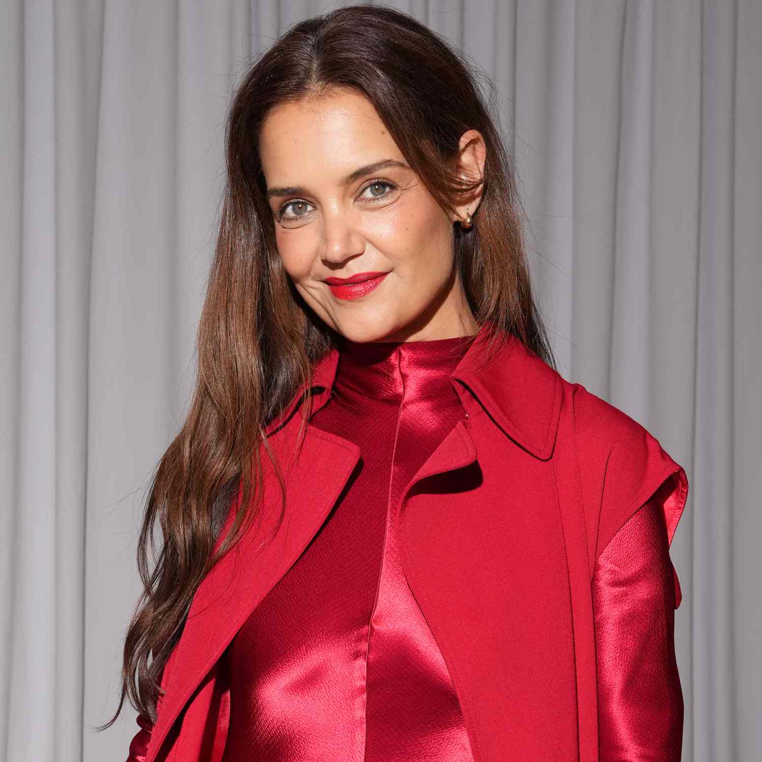 Katie Holmes attends the FFORME S/S26 Show during September 2025 New York Fashion Week on
