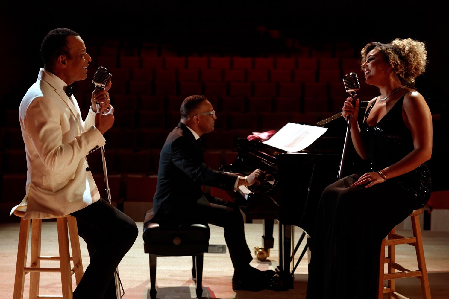 Jon Secada, Gonzalo Rubalcaba and Mikaela