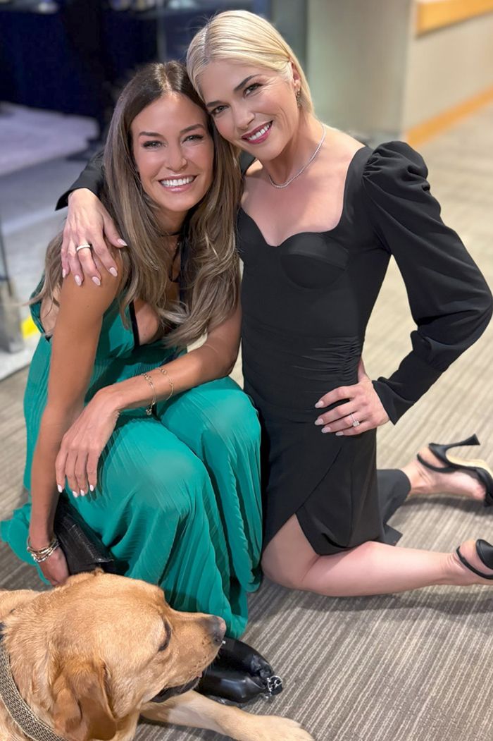 Kelly Killoren Bensimon and Selma Blair