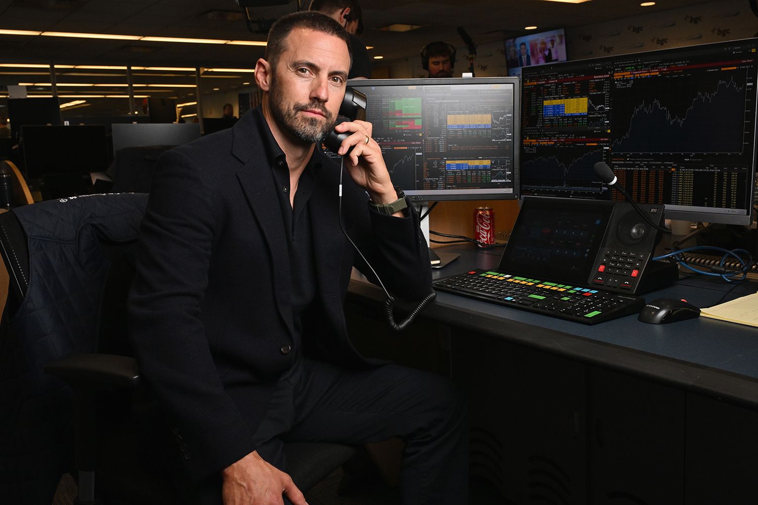 Milo Ventimiglia attends Charity Day 2025 Hosted by Cantor Fitzgerald Relief Fund