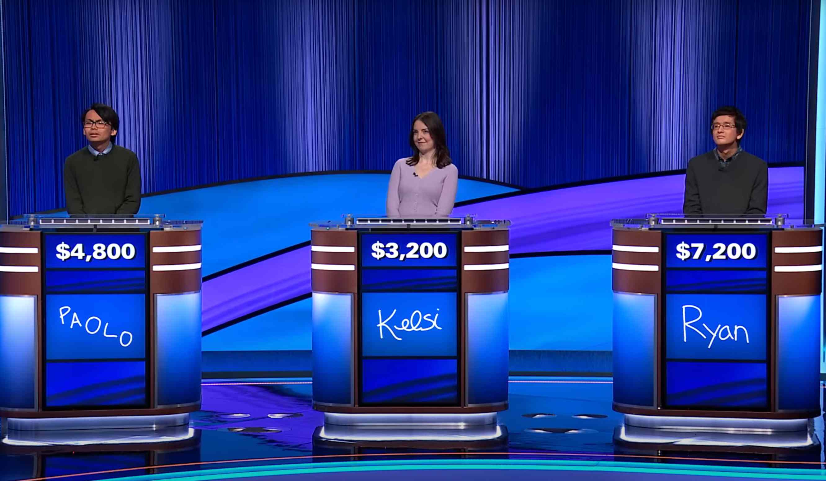 Jeopardy Contestants who did not know James Earl Jones answer.