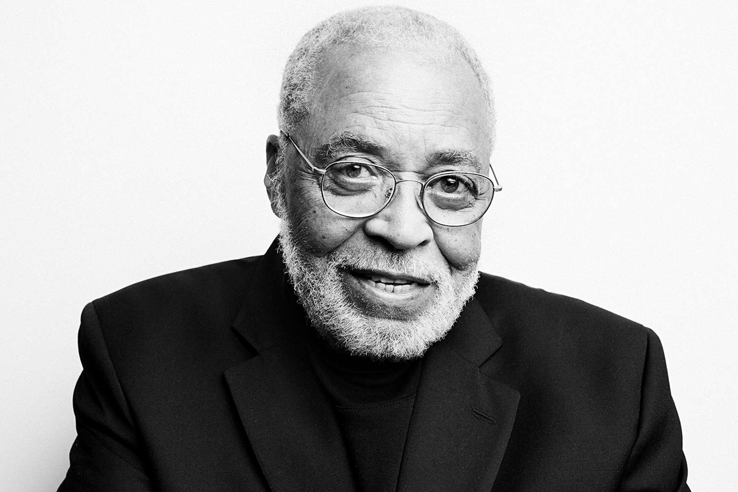 Actor James Earl Jones sits for a portrait at the Longacre Theatre in New York, NY on September 16th, 2014.
