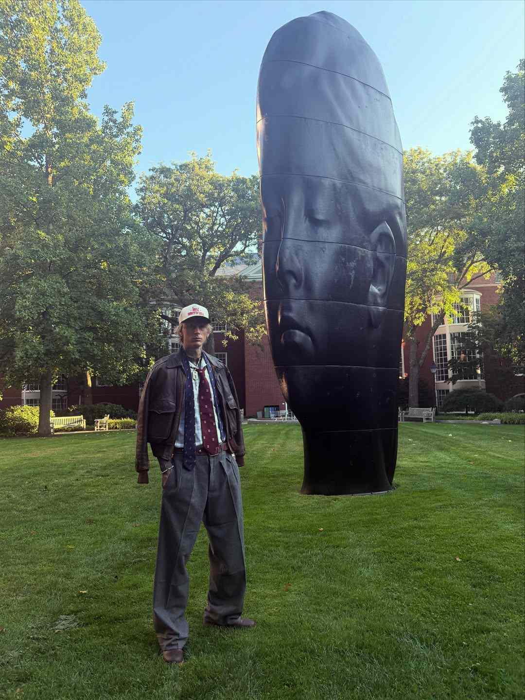 Machine Gun Kelly Gives Lecture at Harvard