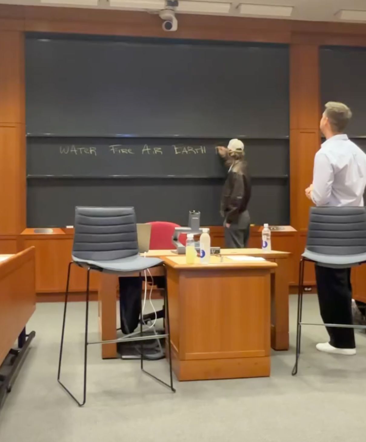 Machine Gun Kelly Gives Lecture at Harvard