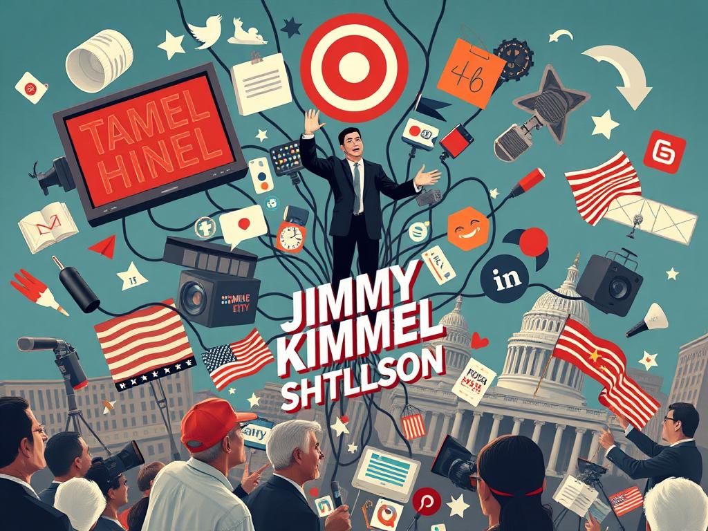 Jimmy Kimmel’s Future on ABC Hangs in Balance Amidst Corporate Interests and Political Pressure