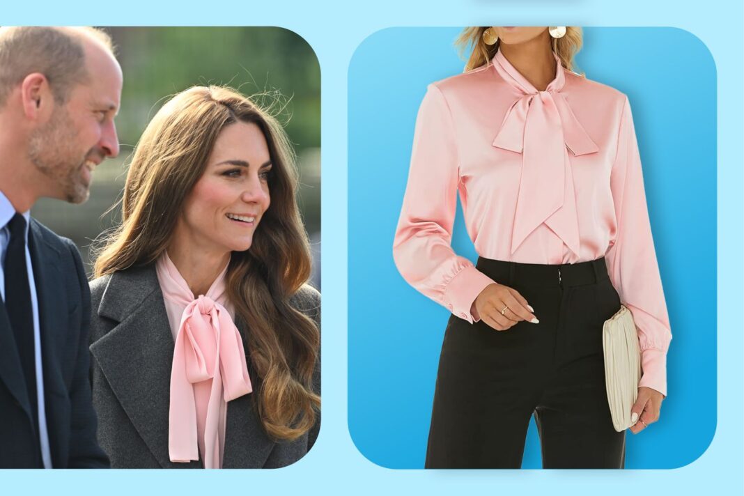 Kate Middleton’s Autumn Style Secret: The Pussy-Bow Blouse That Elevates Outerwear