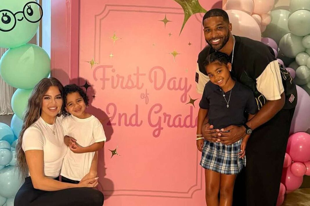 Kardashian-Thompson Family Celebrates Daughter True’s Return to School in Grand Style