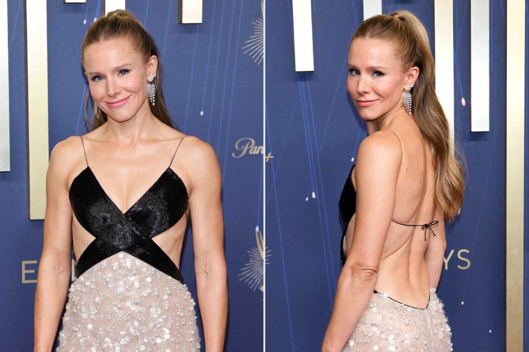 Kristen Bell Shines Bright at 77th Primetime Emmys with Historic First Nomination