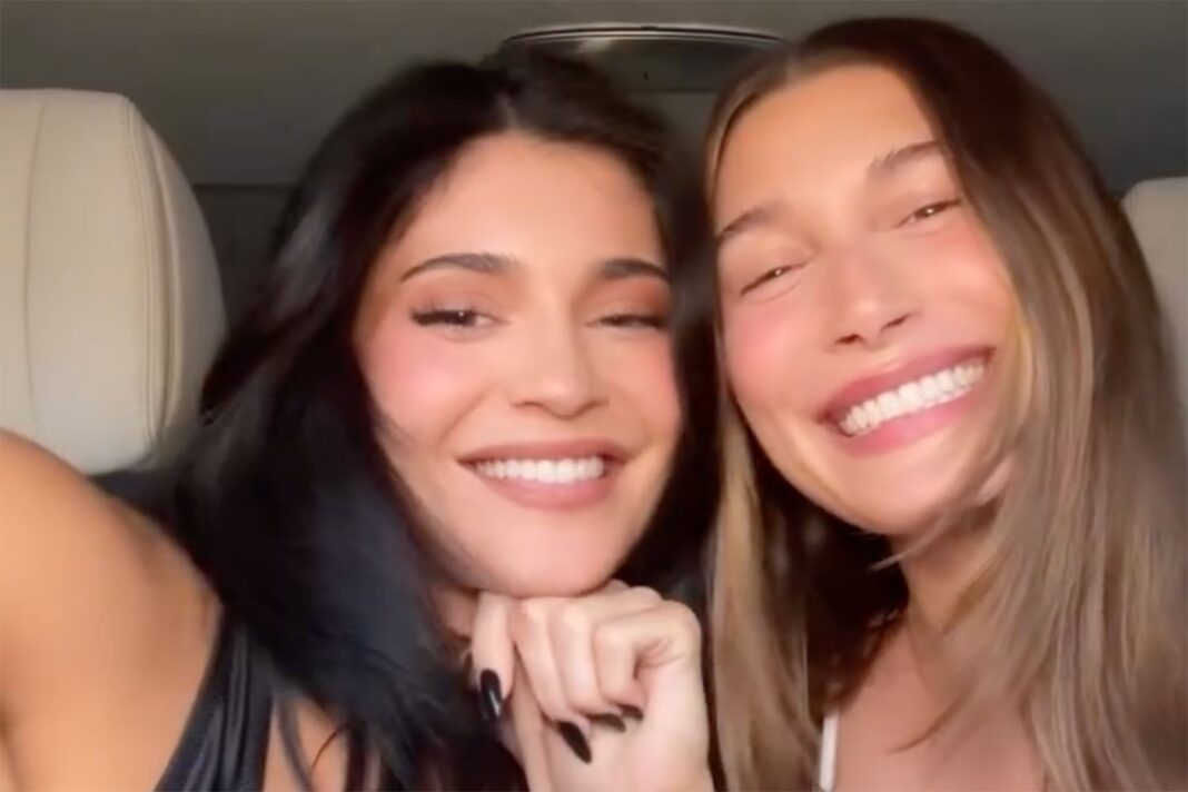 Kylie Jenner and Hailey Bieber Spark Collaboration Frenzy with Viral TikTok Lip Combo