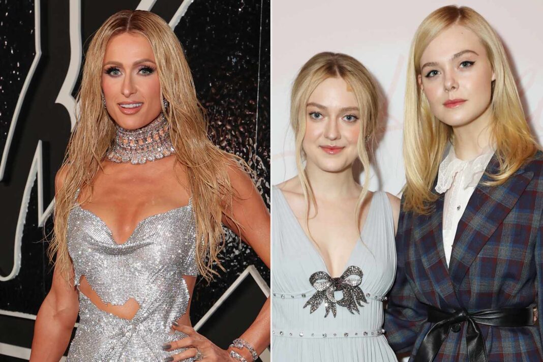 Paris Hilton Teams Up With Fanning Sisters for “Iconic” TV Series Adaptation of Bestselling Memoir