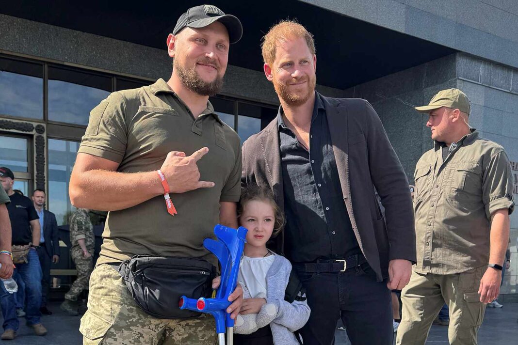Prince Harry Makes Surprise Kyiv Visit, Reaffirming Commitment to Ukraine’s Wounded Veterans Amidst Ongoing Conflict