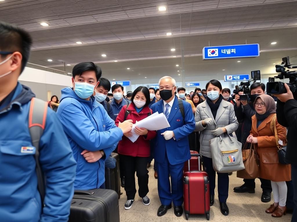 Mass Detention Sparks Outcry: Over 300 South Korean Workers Return Home After Georgia Immigration Raid