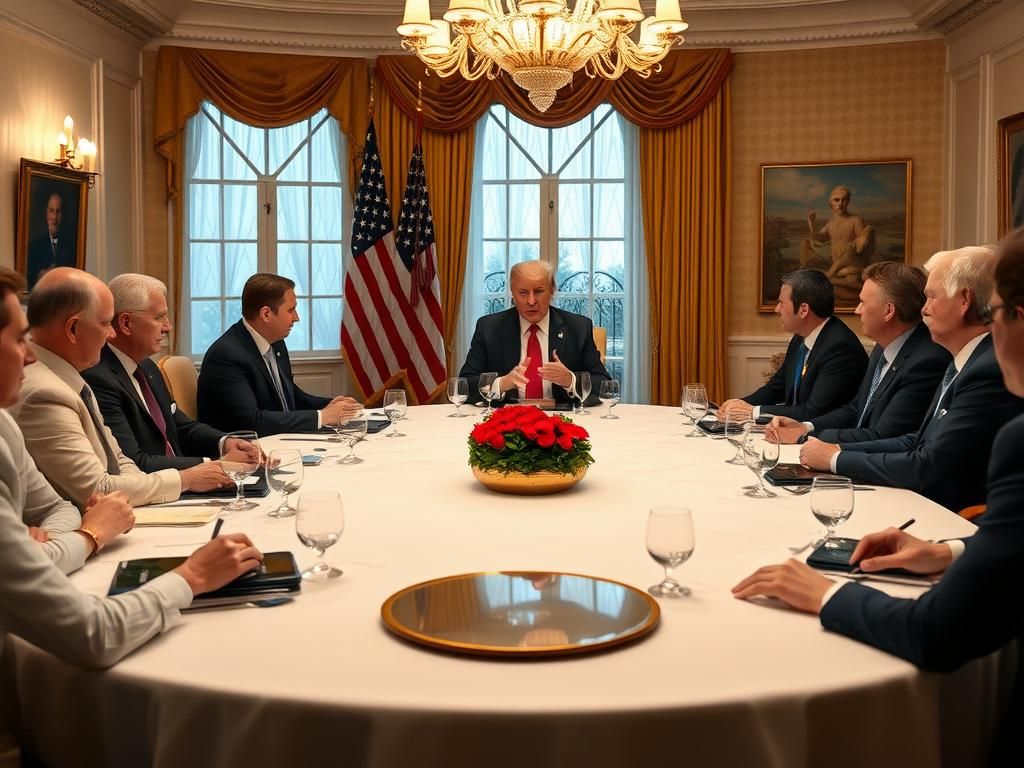 Trump Gathers Tech Titans at White House to Laud AI Investments, Yet Contradictions Emerge on Regulation and Misinformation