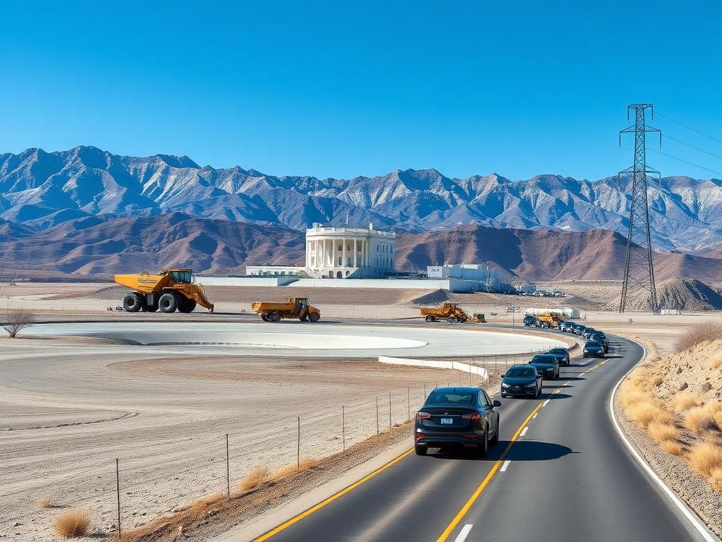 U.S. Government Acquires Equity Stake in Nevada Lithium Mine Project Amid Push for Domestic EV Battery Supply