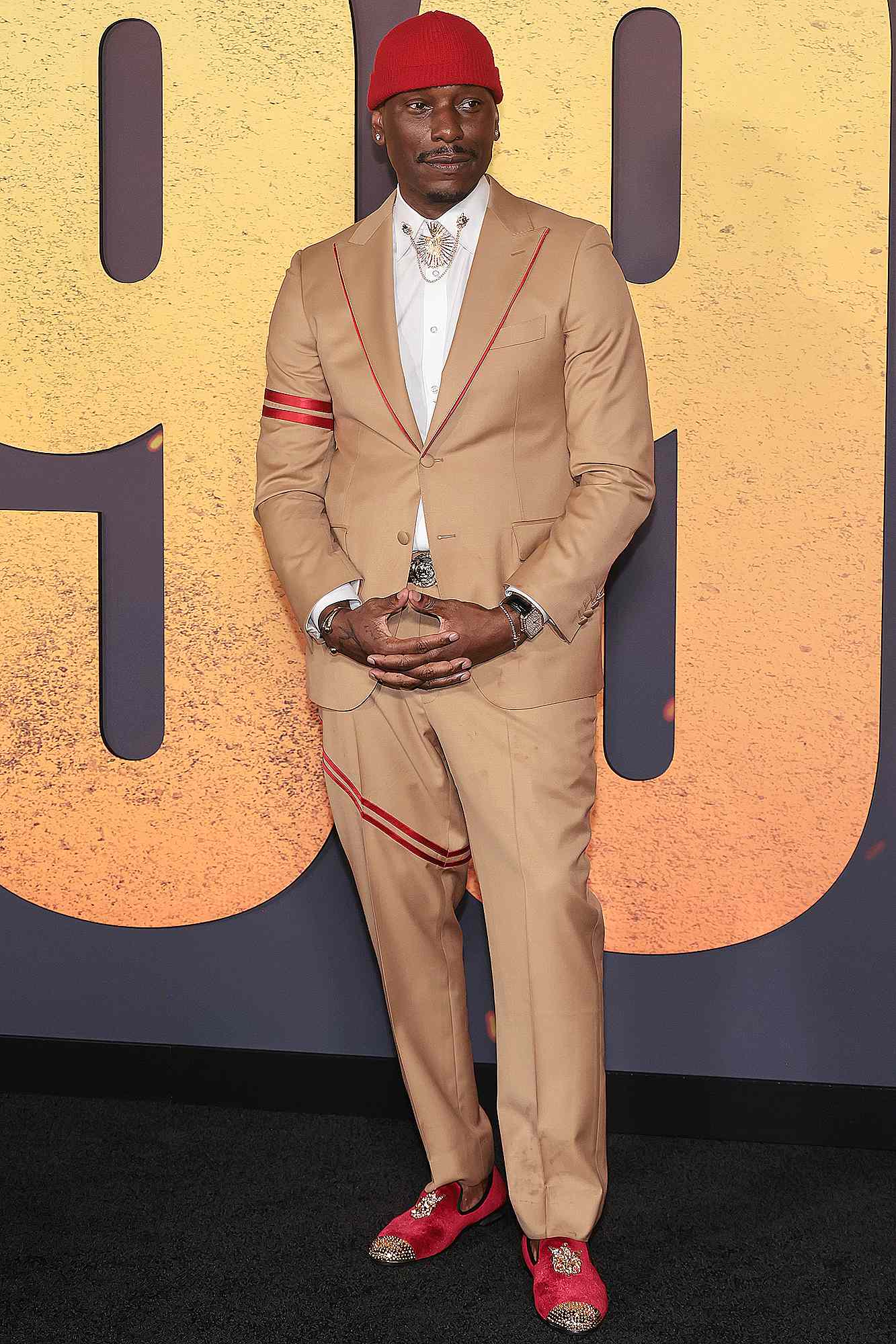 Tyrese Gibson attends the premiere of "1992"